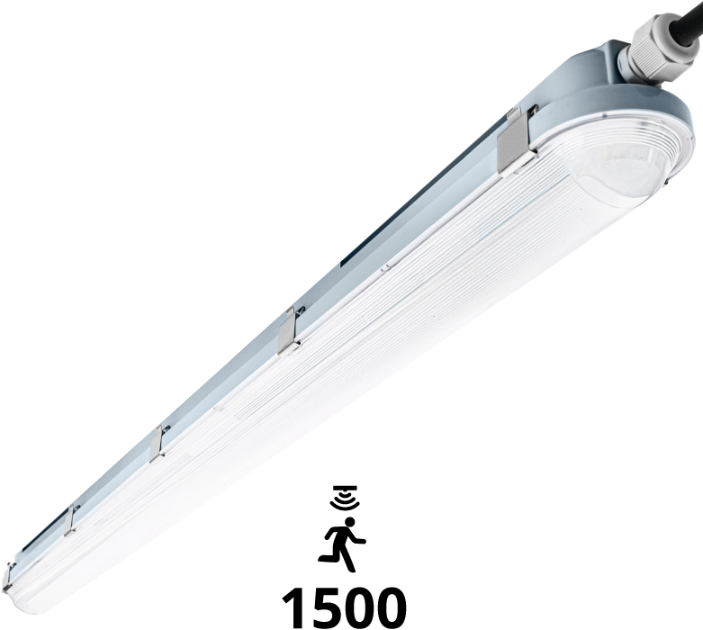 boog Dinkarville Verzakking Pragmalux LED TL Waterdicht Armatuur Hermes IP66 150cm 24-42W 4000K  3750-6100lm (2x58W) + Bewegingssensor | Distrilight